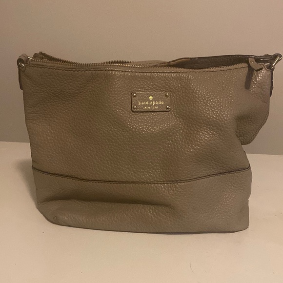 Taupe Kate Spade handbag - Picture 1 of 6